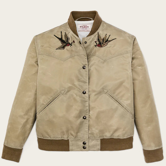 Bomber Western Satin