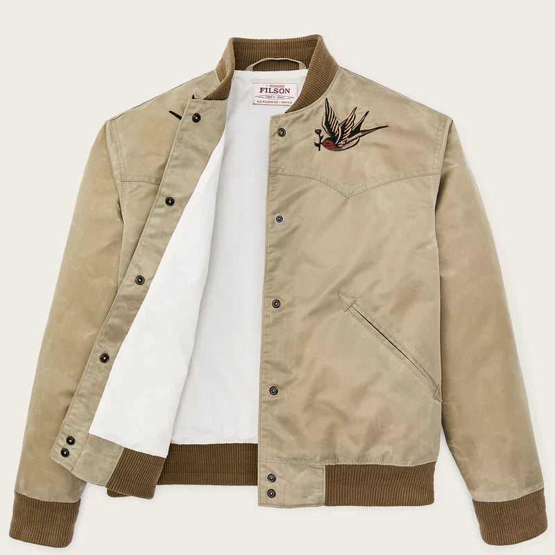 Bomber Western Satin